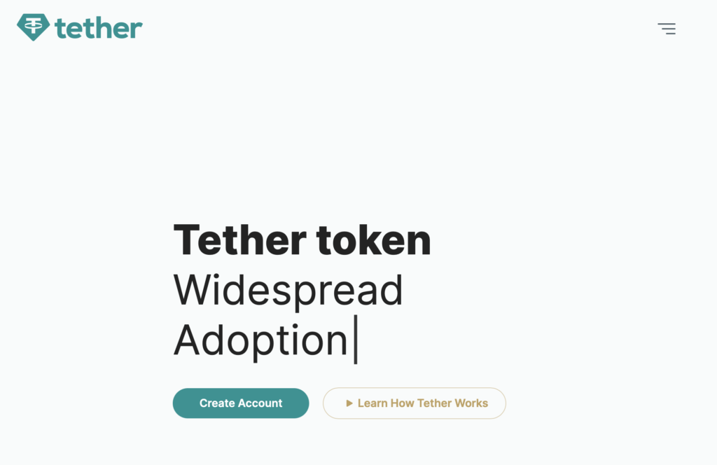Tether token Widespread Adoption