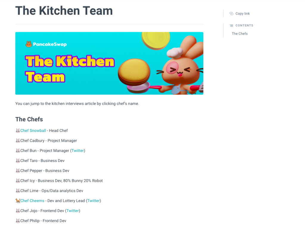 The Kitchen Team