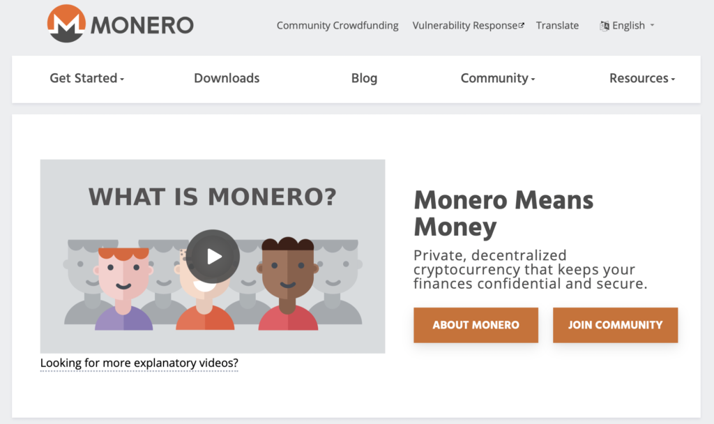 WHAT IS MONERO? Monero Means Money