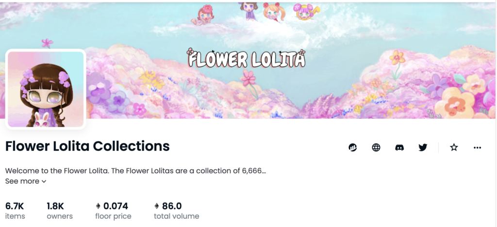 Flower Lolita Collections