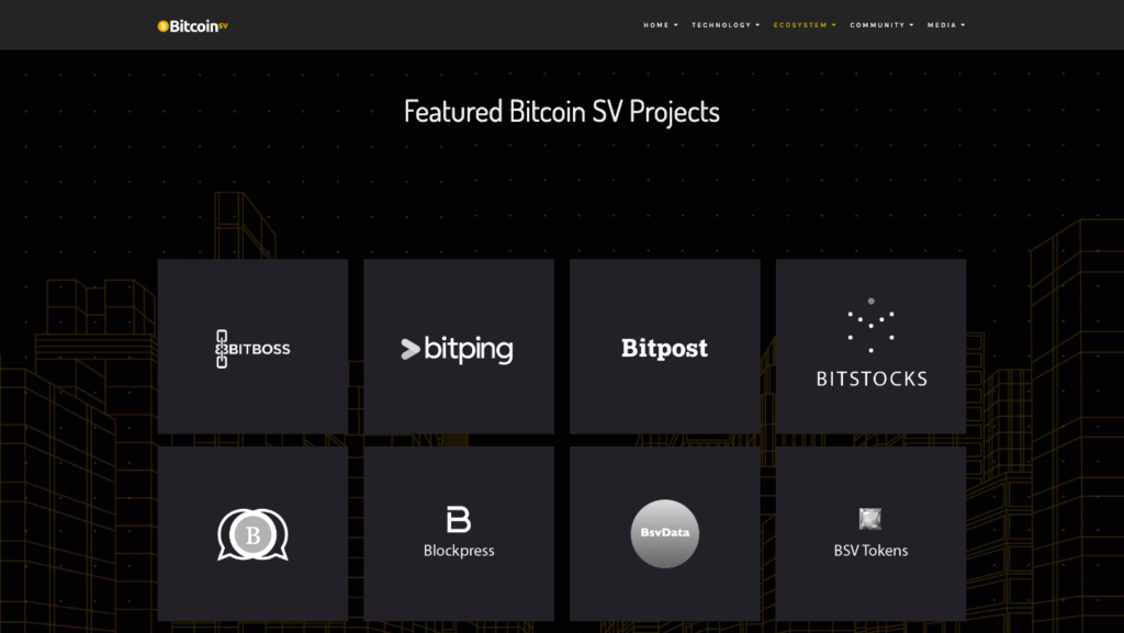 スマートコントラクトの実装が可能：Featured Bitcoin SV Projects