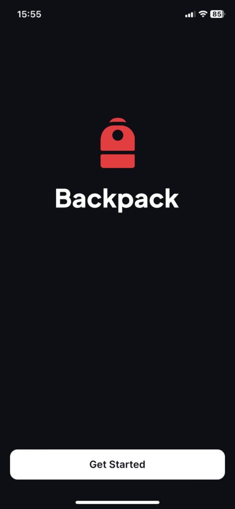 Backpack_使い方2_GetStarted