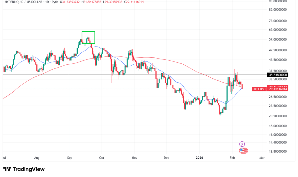 HYPEのテクニカル分析①短期的な予想・見通し