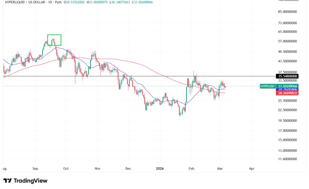HYPEのテクニカル分析①短期的な予想・見通し